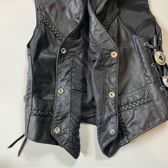 Vintage Walter Dyer Leather Vest - Picture 10 of 14